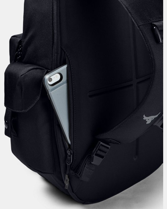 Project Rock Pro Backpack, Black, pdpMainDesktop image number 3
